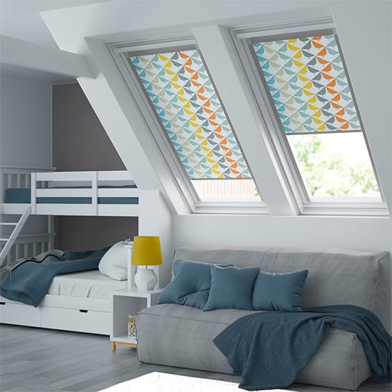 Expressions Lintu Birds Fruit Punch Blackout Blind for VELUX ® Windows - Image 2