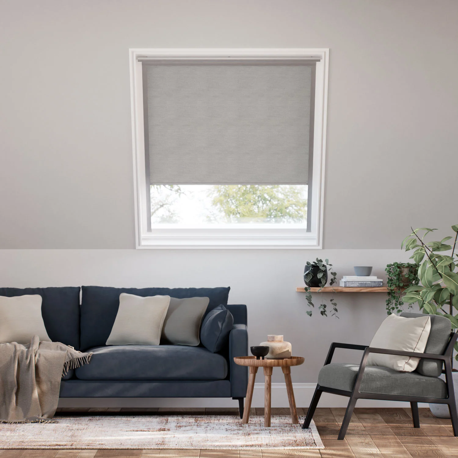 Expressions Nickel Blackout Blind for Keylite® Windows
