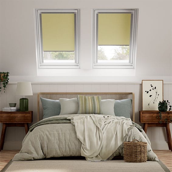 Expressions Pistachio Blackout Blind for DAKSTRA®/RoofLITE® Windows