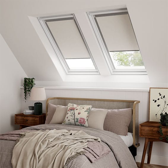 Expressions Stone Blackout Blind for VELUX® Windows - Image 2
