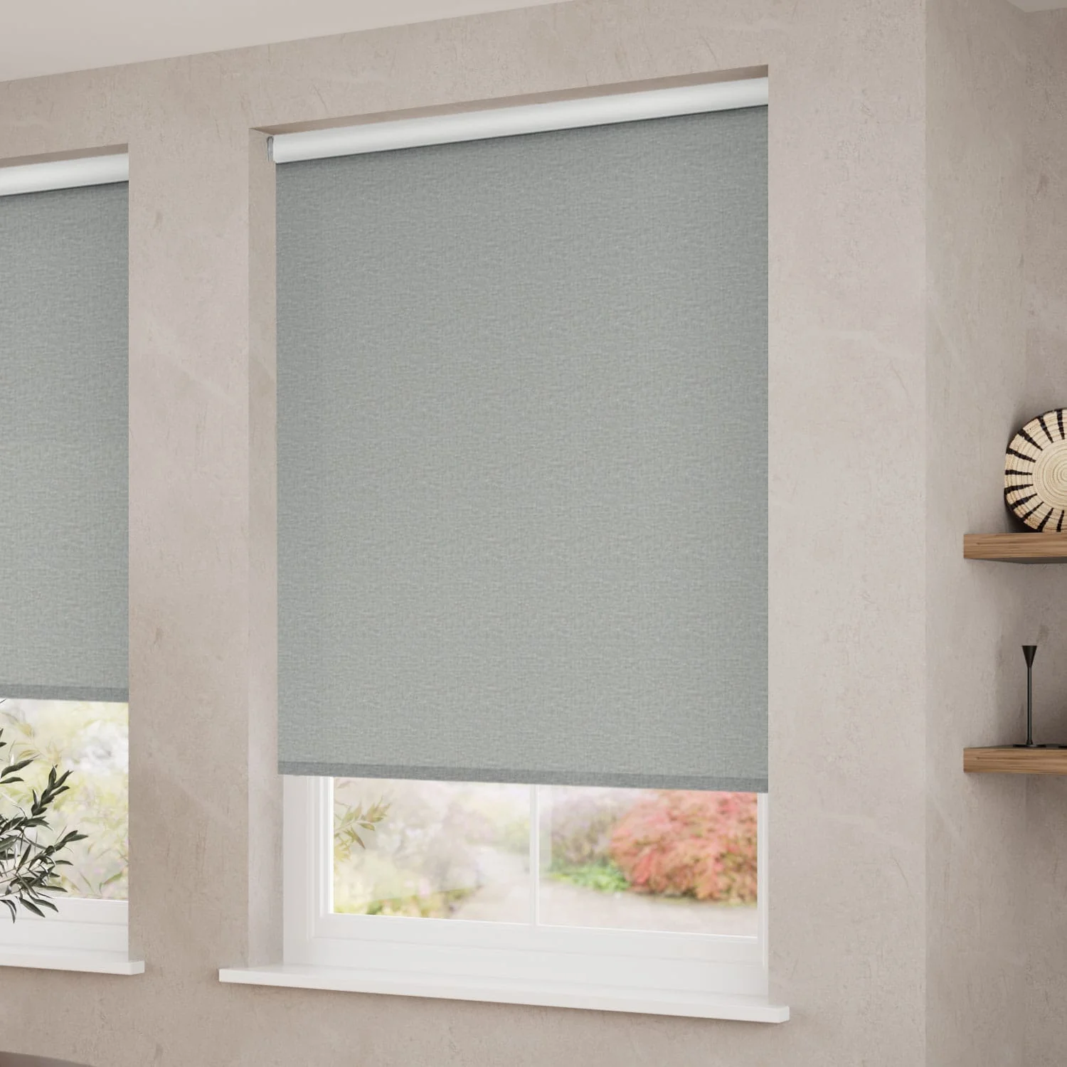 Fara Blackout Antique Stone Roller Blind