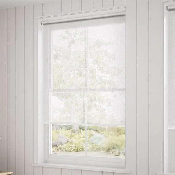 Filtra Voile White Roller Blind - Image 2