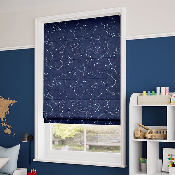 Galaxy Sky Denim Roman Blind - Image 2