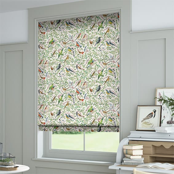 Garden Birds Multi Roman Blind - Image 2
