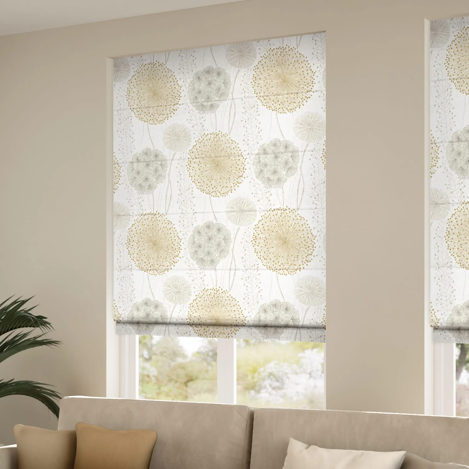 Gardenia Sand Roman Blind - Image 2