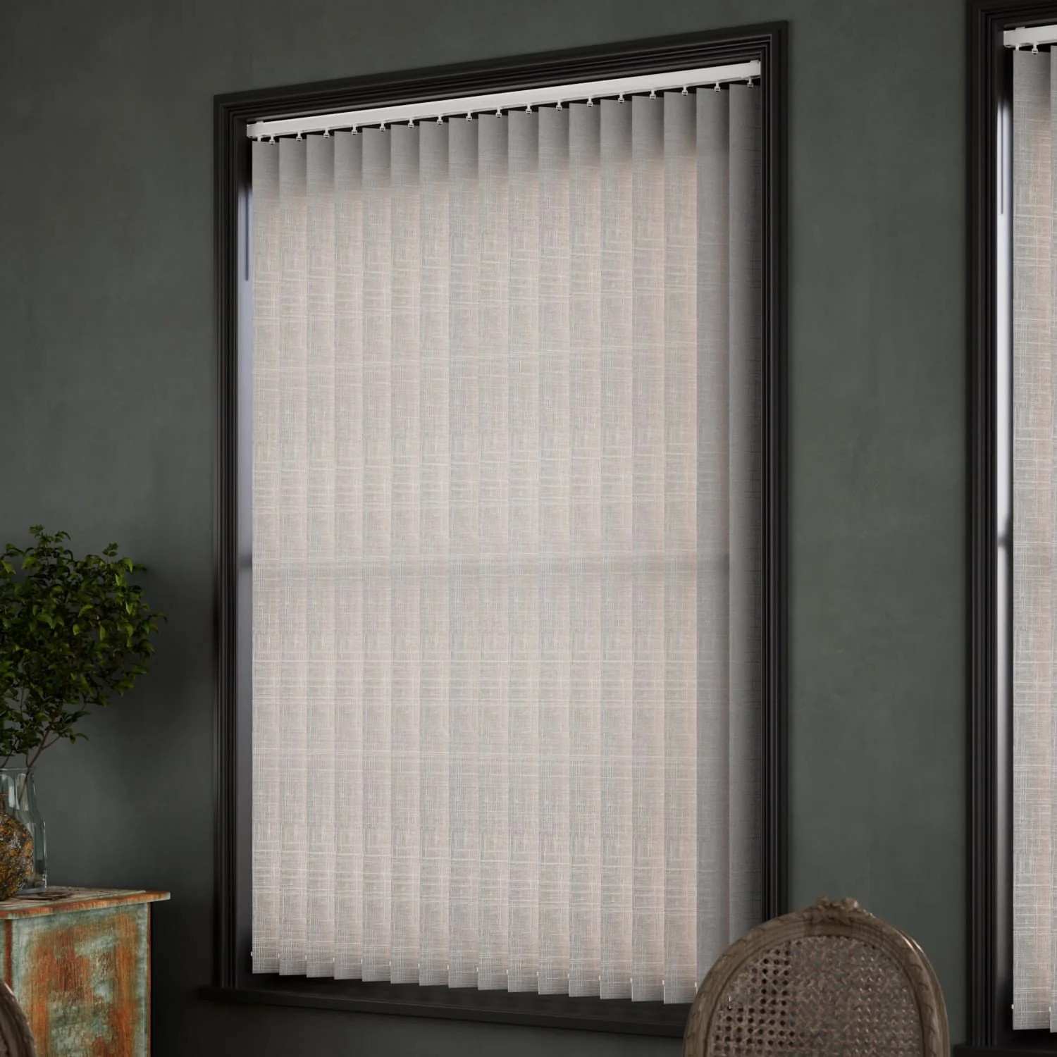 Grazia Ash Vertical Blind - Image 2