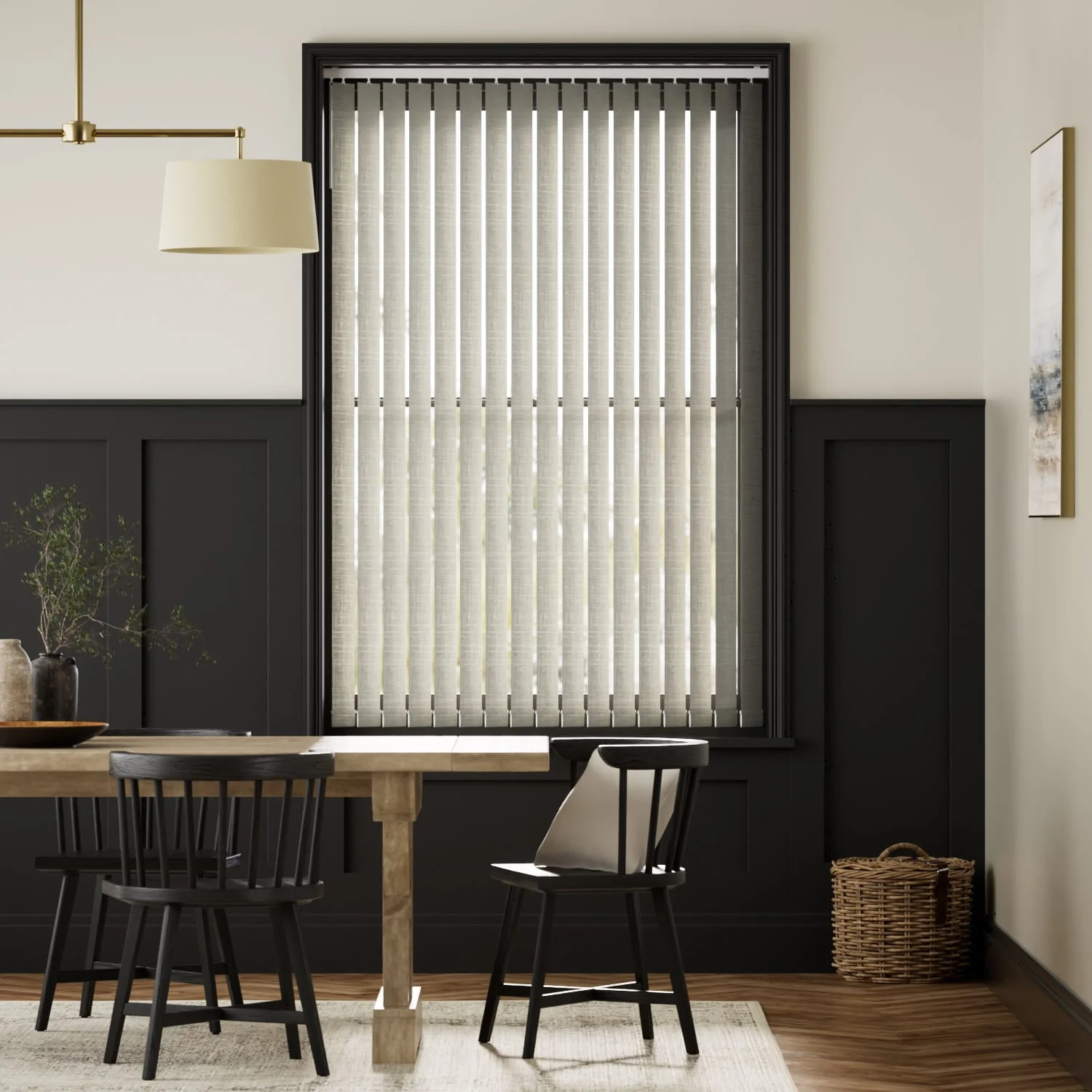 Grazia Stone Grey  Vertical Blind
