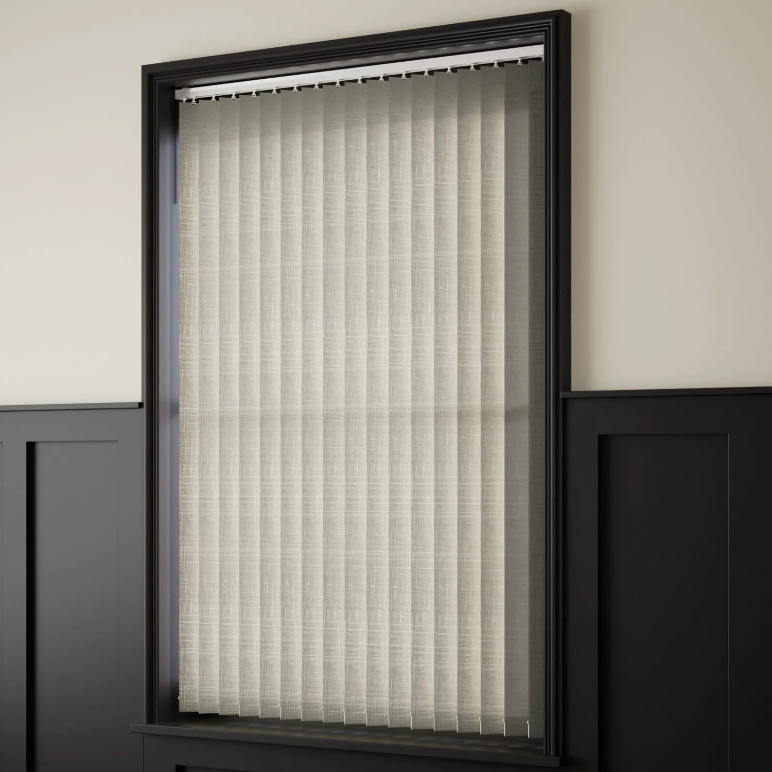 Grazia Stone Grey  Vertical Blind - Image 2