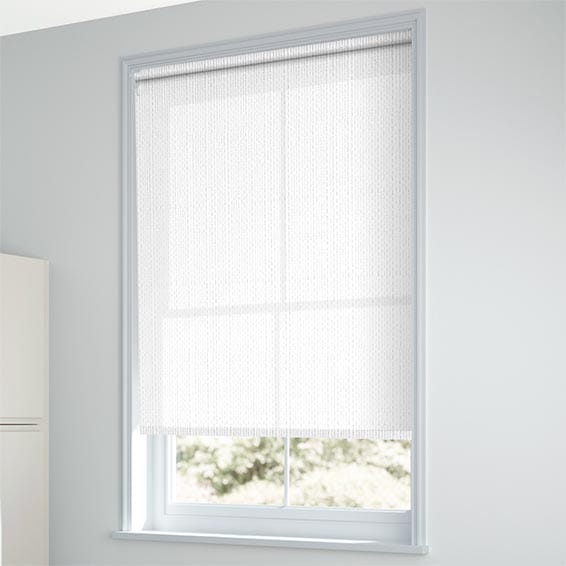 Grazia White Roller Blind - Image 2