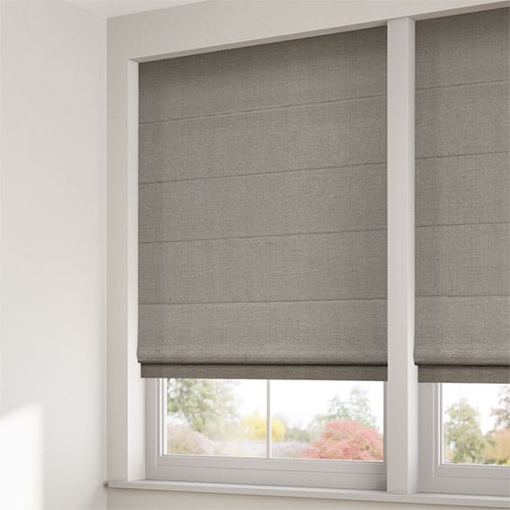 Harrow Mid Grey Roman Blind - Image 2