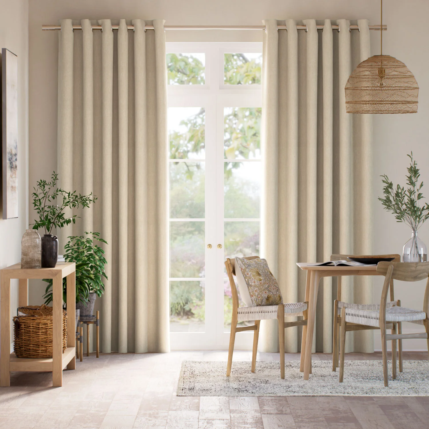 Isabella Natural Curtains
