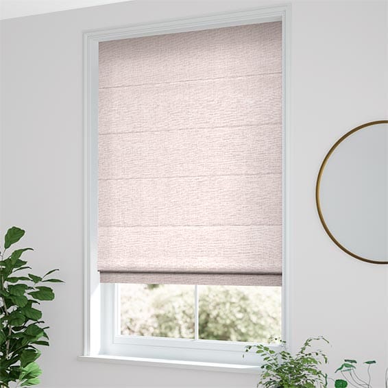 Kirkland Soft Pink Roman Blind - Image 2