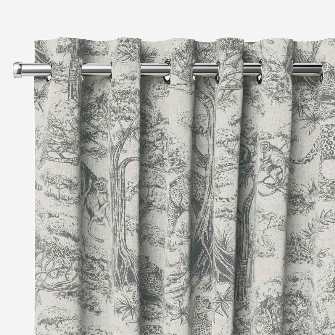 Kisumu Charcoal Curtains - Image 2