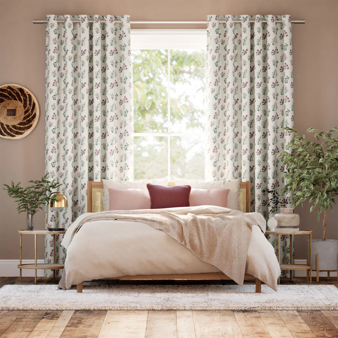 Leiden Berry Punch Curtains