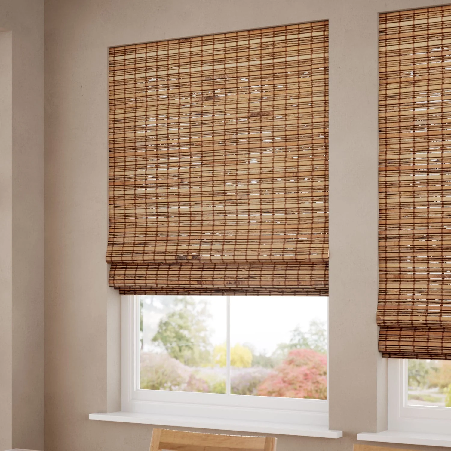 Loreto Walnut Roman Blind - Image 2