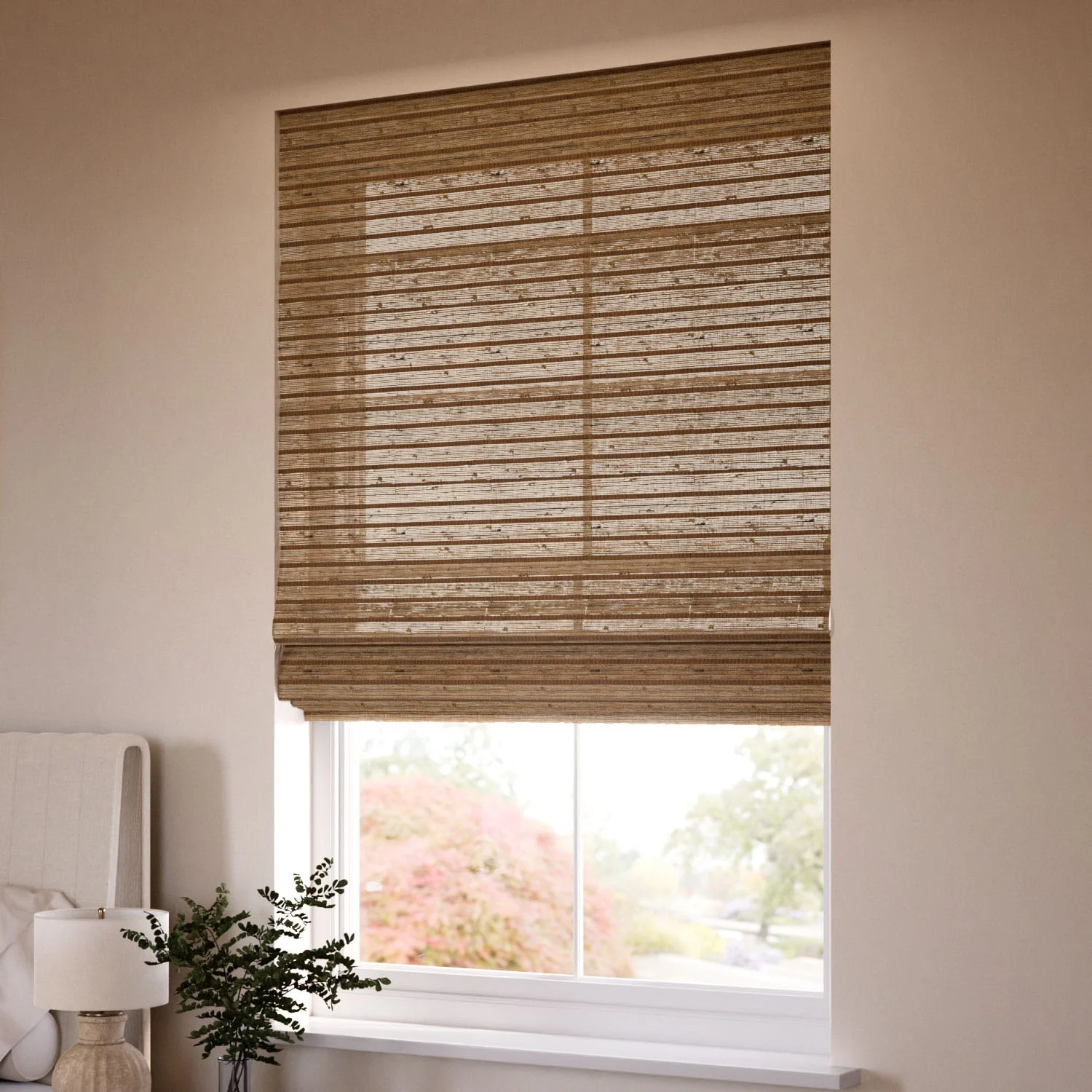 Manila Cedar Roman Blind - Image 2