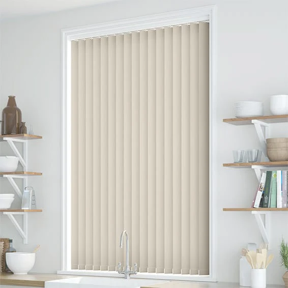 Metropolis PVC Parchment Vertical Blind - Image 2