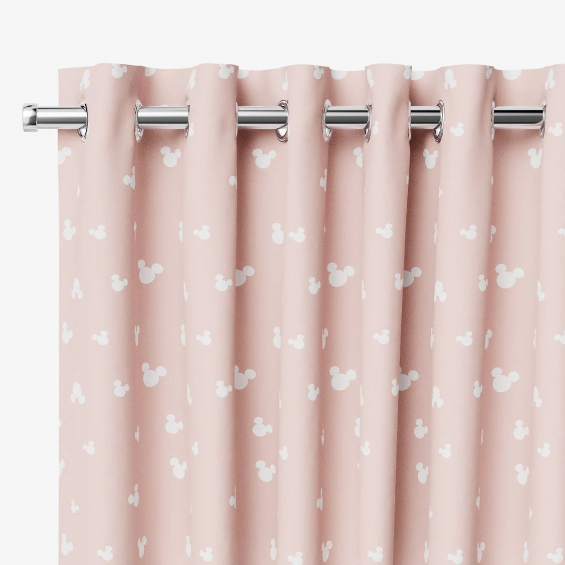 Mickey Spots Candy Floss Curtains - Image 2