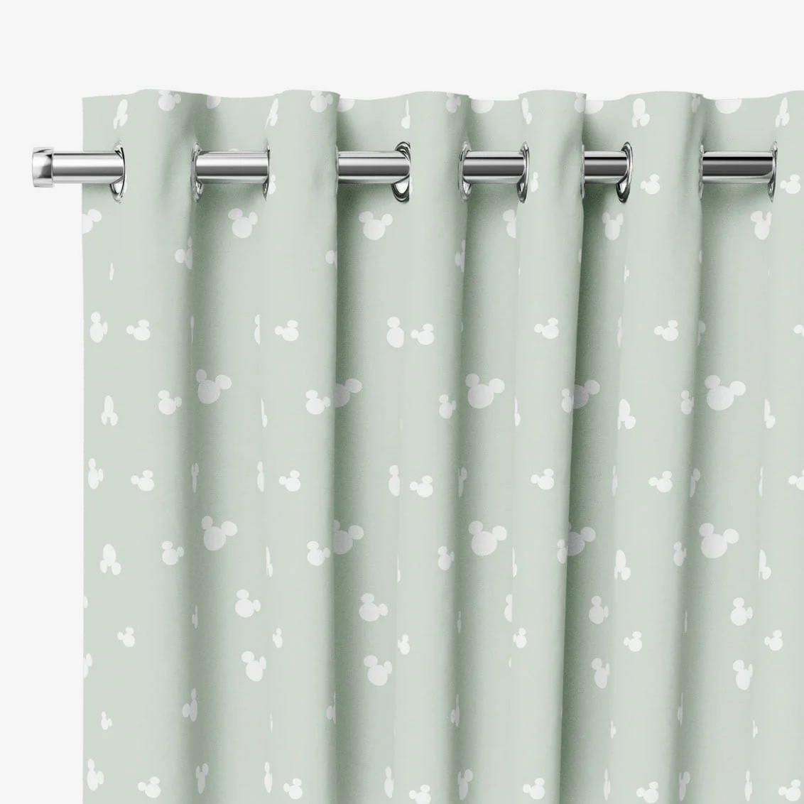 Mickey Spots Sea Salt Curtains - Image 2