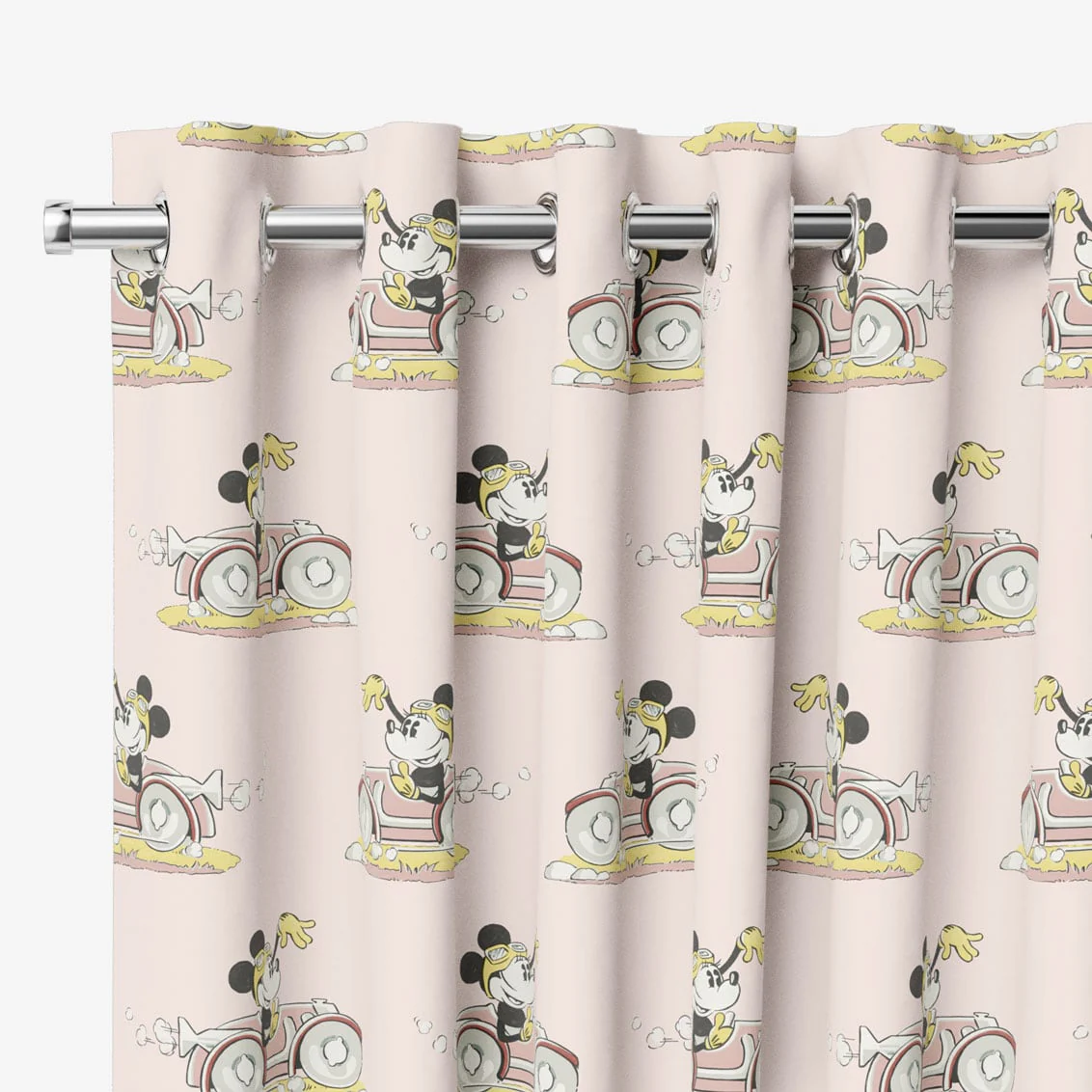 Minnie On The Move Blush Curtains - Image 2