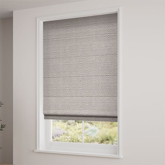 Moderna Ash Blue Roman Blind - Image 2