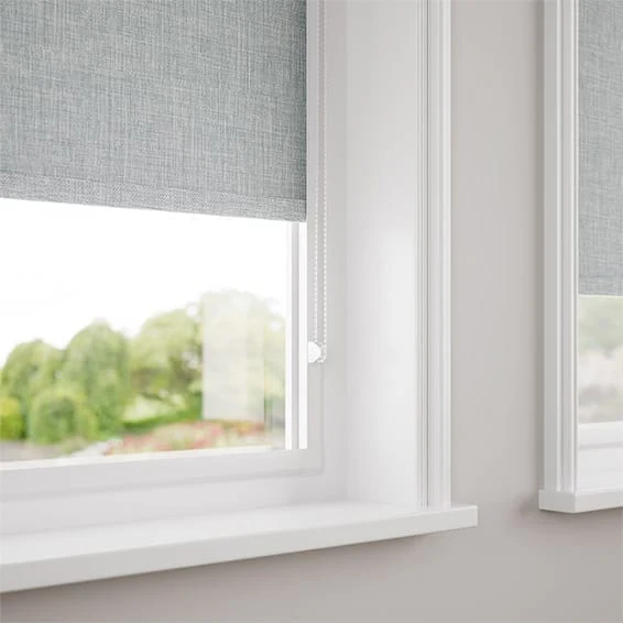 PerfectFIT Canali Blackout Silver Grey Roller Blind - Image 3