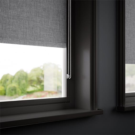 PerfectFIT Canali Blackout Steeple Grey Roller Blind - Image 3