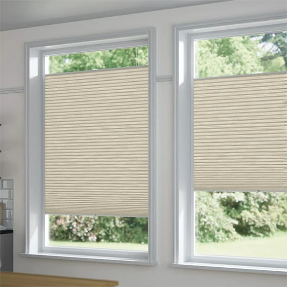 PerfectFIT DuoLight Grain Parchment Thermal Blind - Image 2