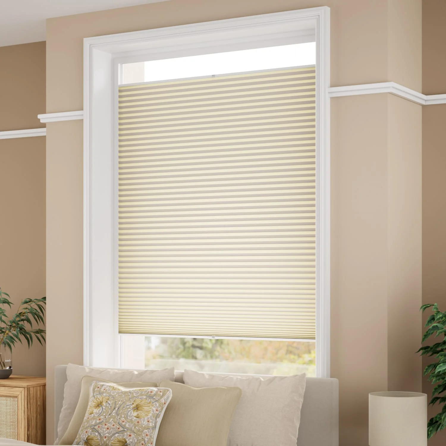 PerfectFIT DuoShade Cream Thermal Blind - Image 3
