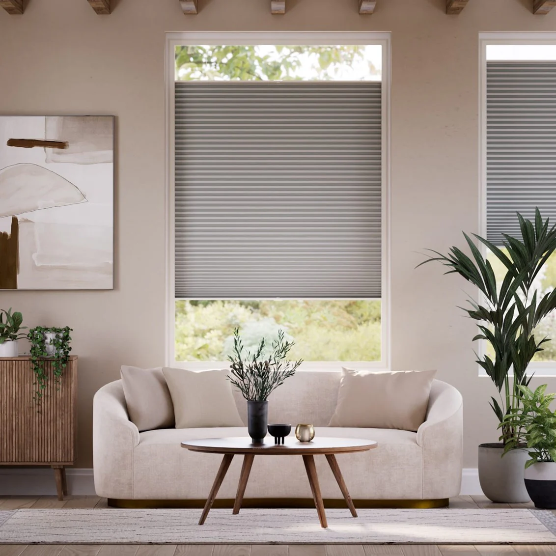 PerfectFIT DuoShade Deep Grey Thermal Blind