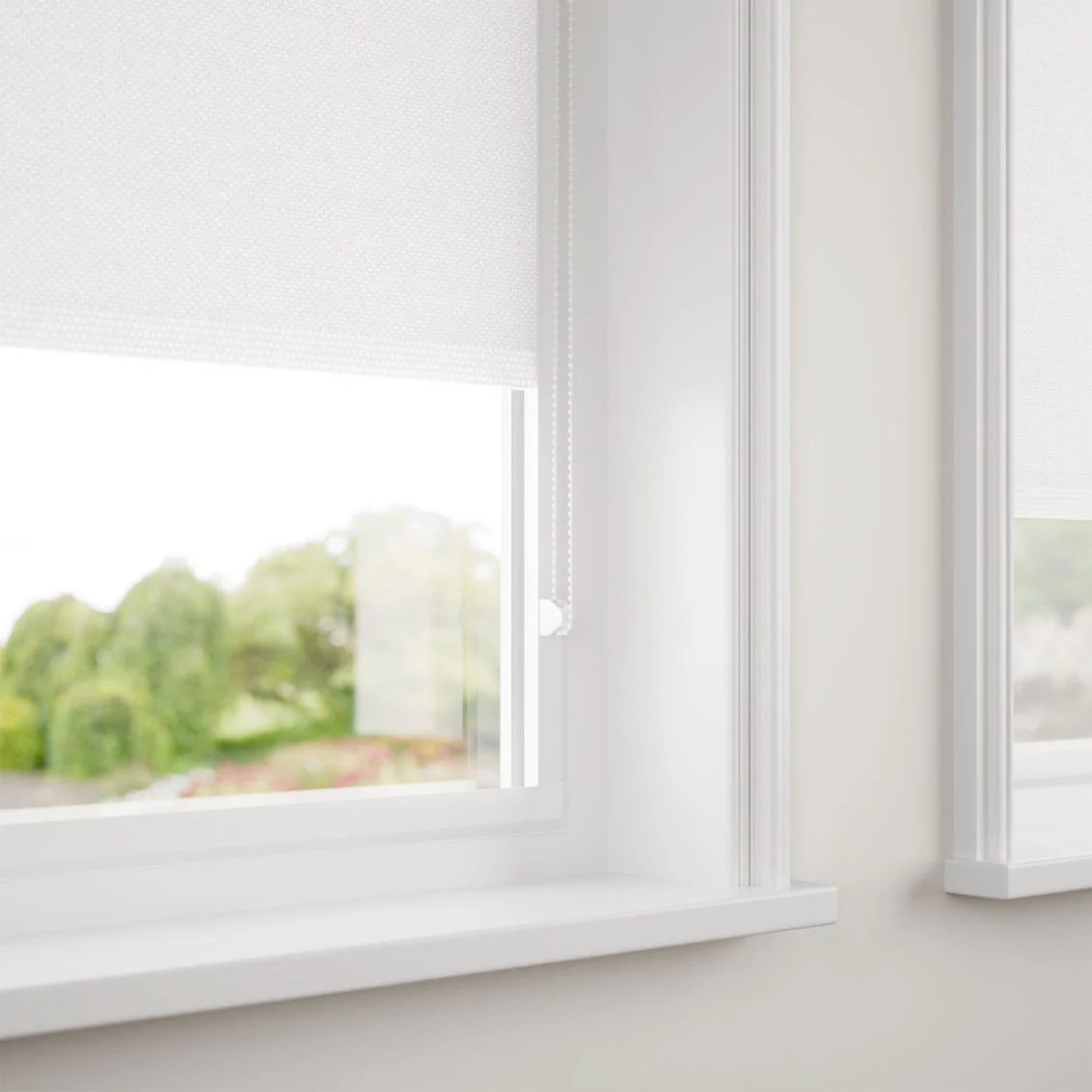 PerfectFIT Florence Blackout Crisp White Roller Blind - Image 3