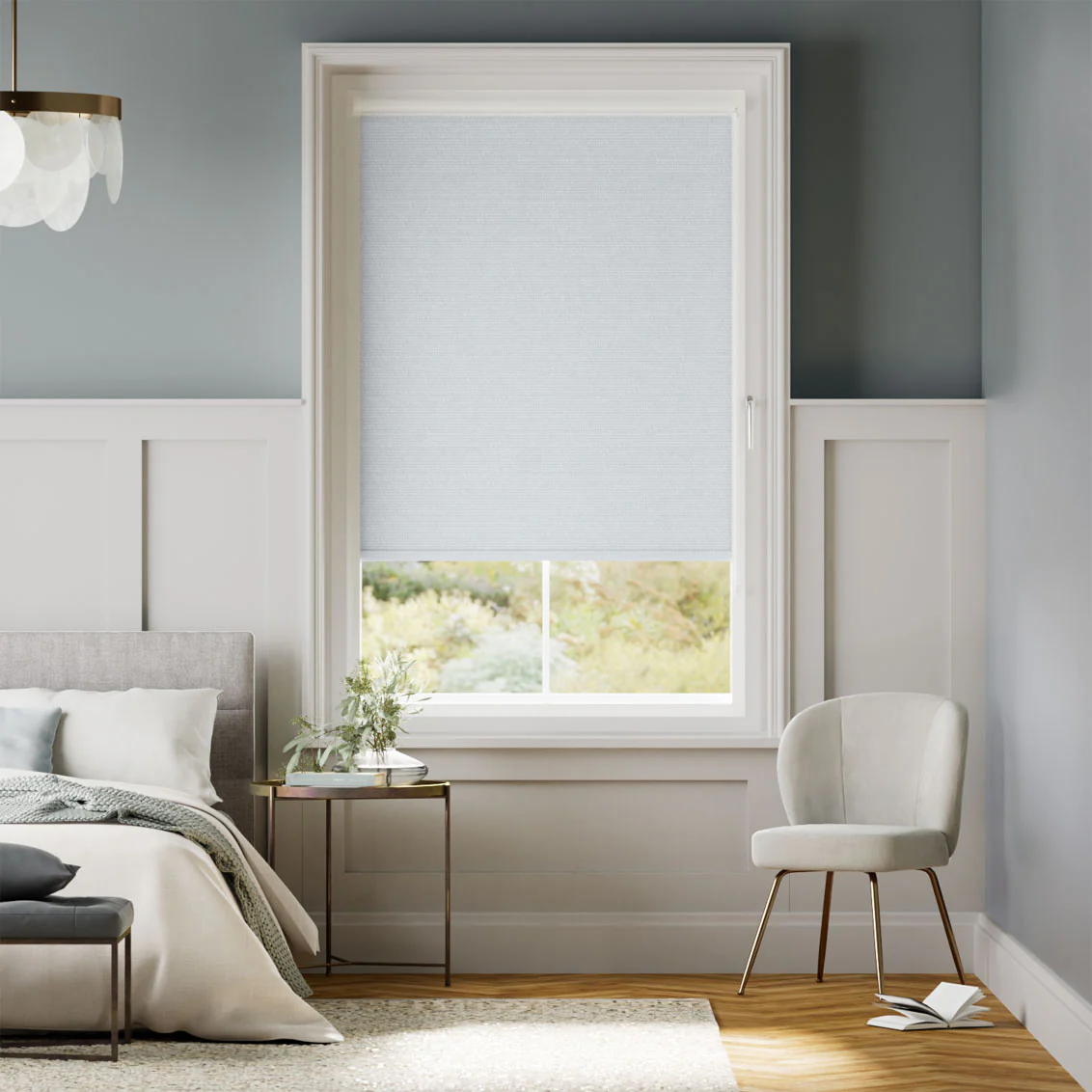 PerfectFIT Florence Blackout Quicksilver Roller Blind