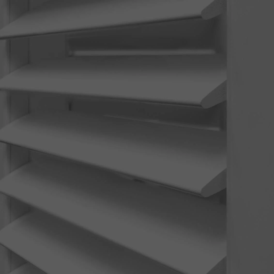 San Jose Premium Asphalt Grey Shutter Blinds - Image 4