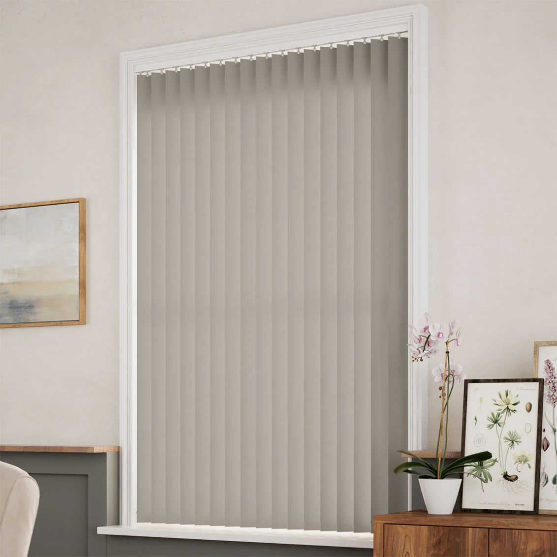 Sevilla Moonstone Vertical Blind - Image 2