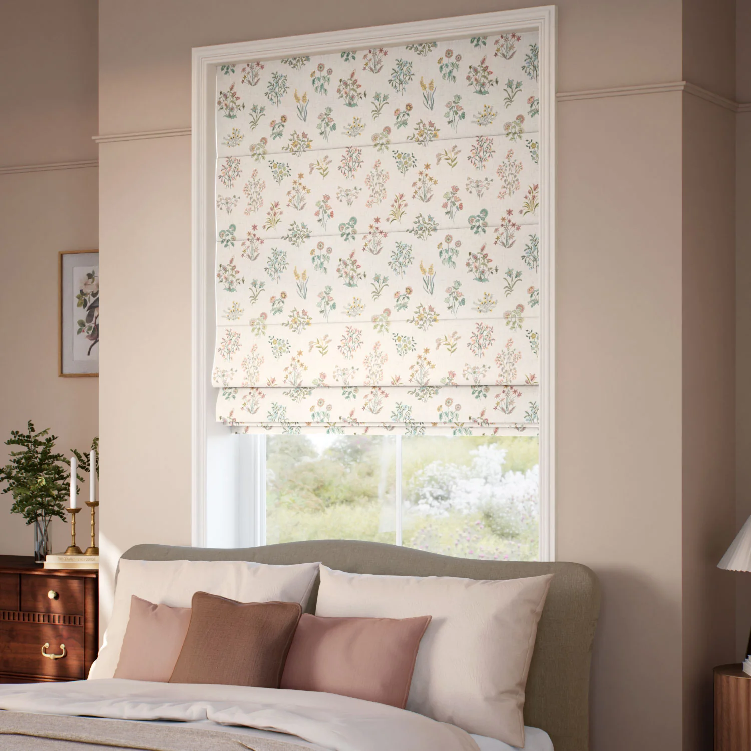 Shepherdly Meadow Birch Roman Blind - Image 2