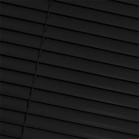 Studio Jet Black Venetian Blind - 25mm Slat - Image 3