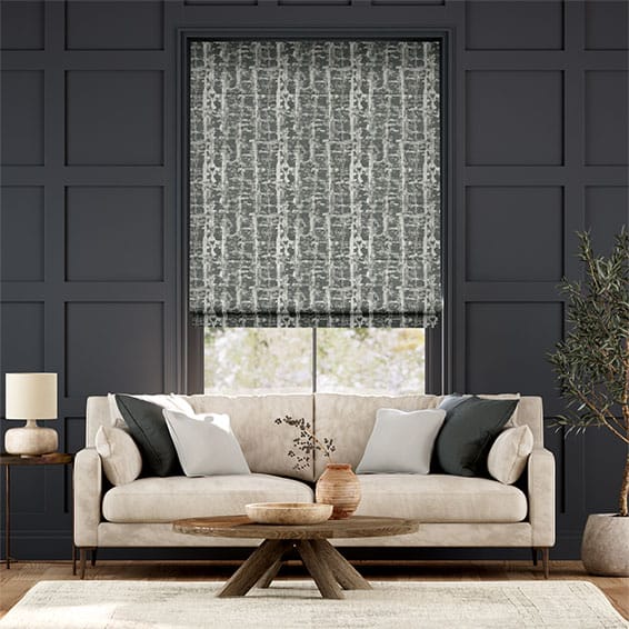 Sussex Graphite Roman Blind - Image 2