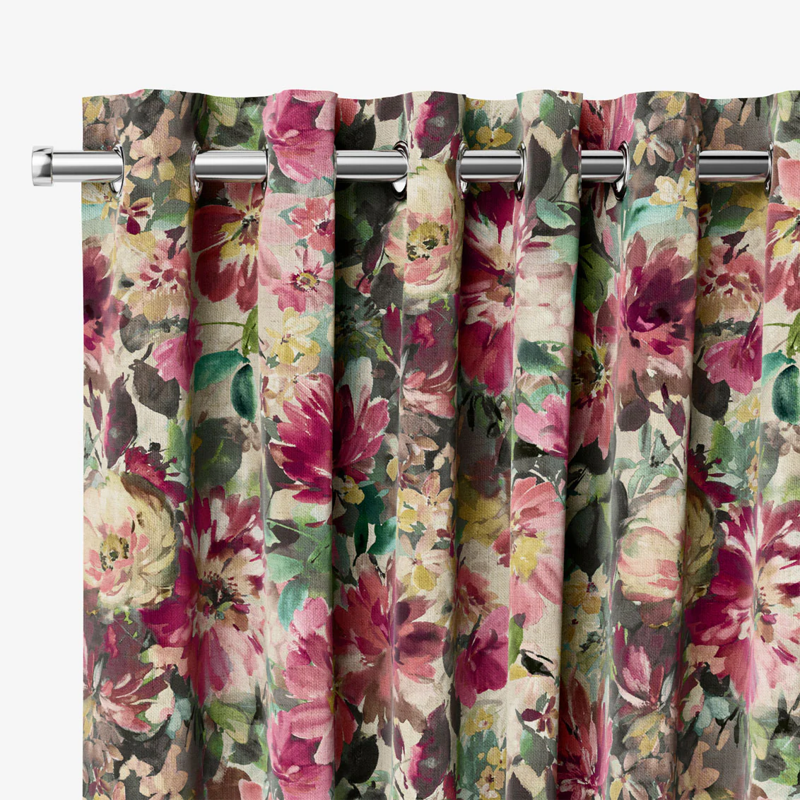 Tahiti Cerise Curtains - Image 2