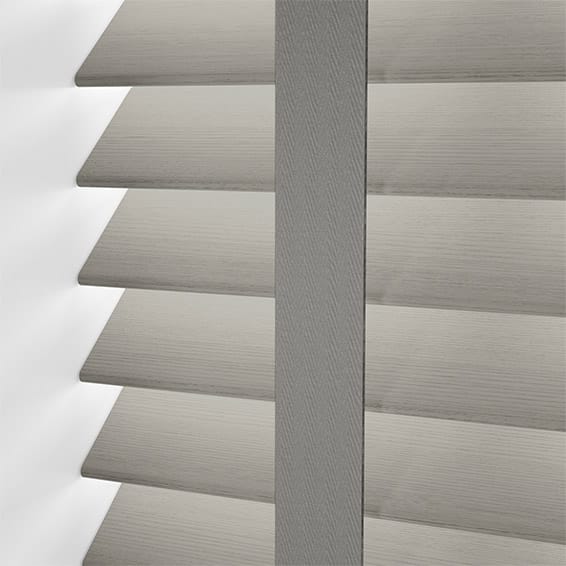 Tampa Tonal Grey & Tin Faux Wood Blind - Image 3