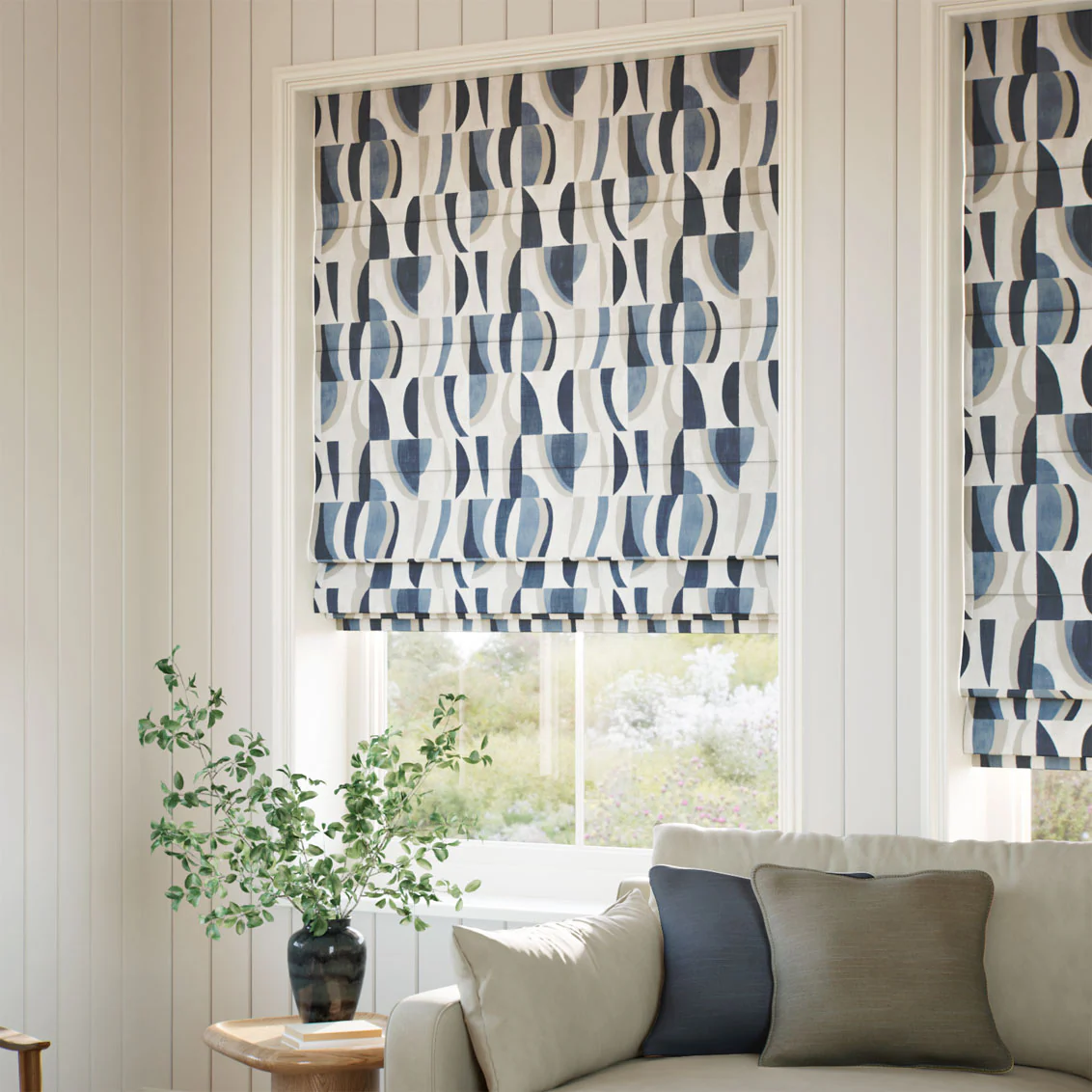 Torillo Denim & Sand Roman Blind - Image 2
