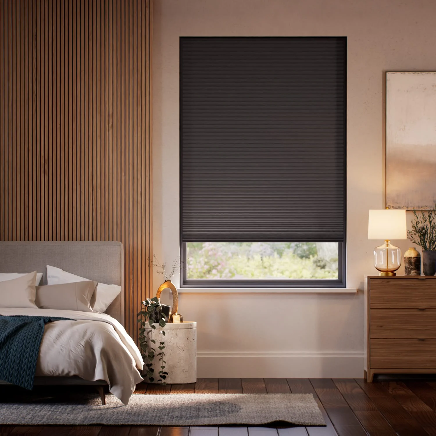 TotalShade Complete Blackout Charcoal Thermal Blin
