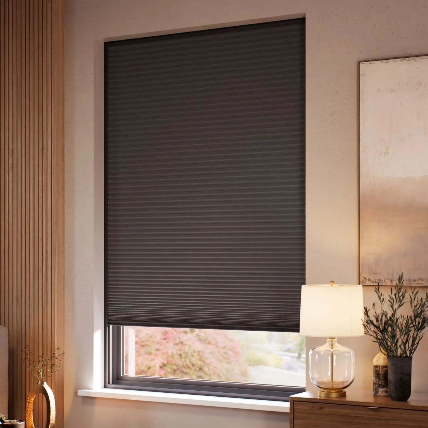 TotalShade Complete Blackout Charcoal Thermal Blin - Image 2