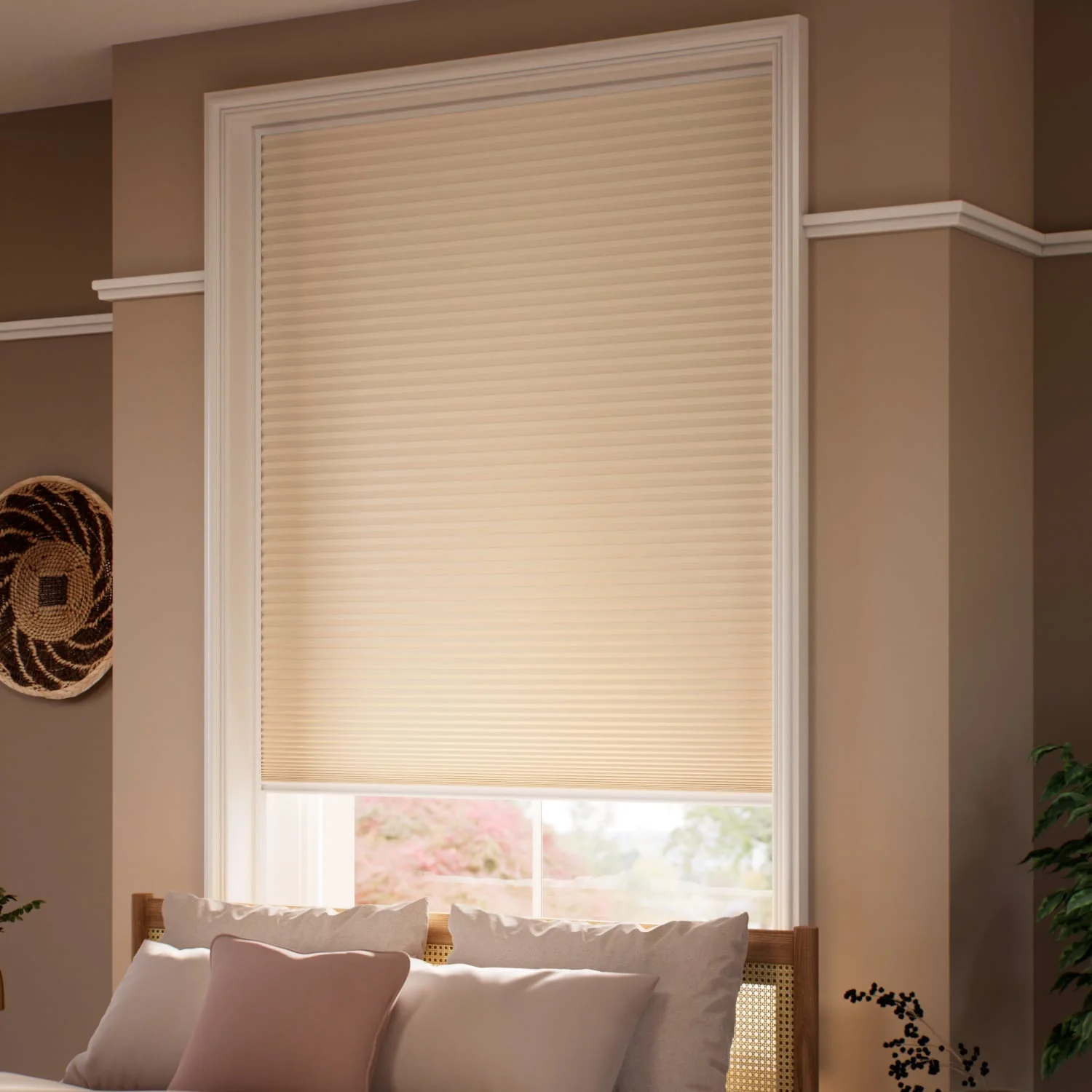 TotalShade Complete Blackout Peach Thermal Blind - Image 2