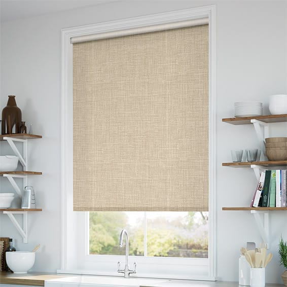 Twist2Go Canali Blackout Sandcastle Roller Blind - Image 2
