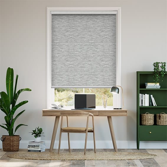 Twist2Go Caress Blackout Silver Roller Blind