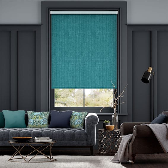 Twist2Go Choices Cavendish Caribbean Blue Roller Blind