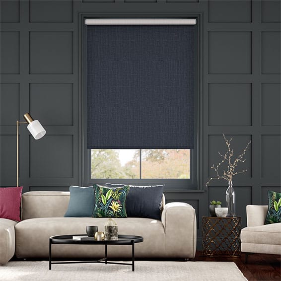Twist2Go Choices Cavendish Navy Roller Blind