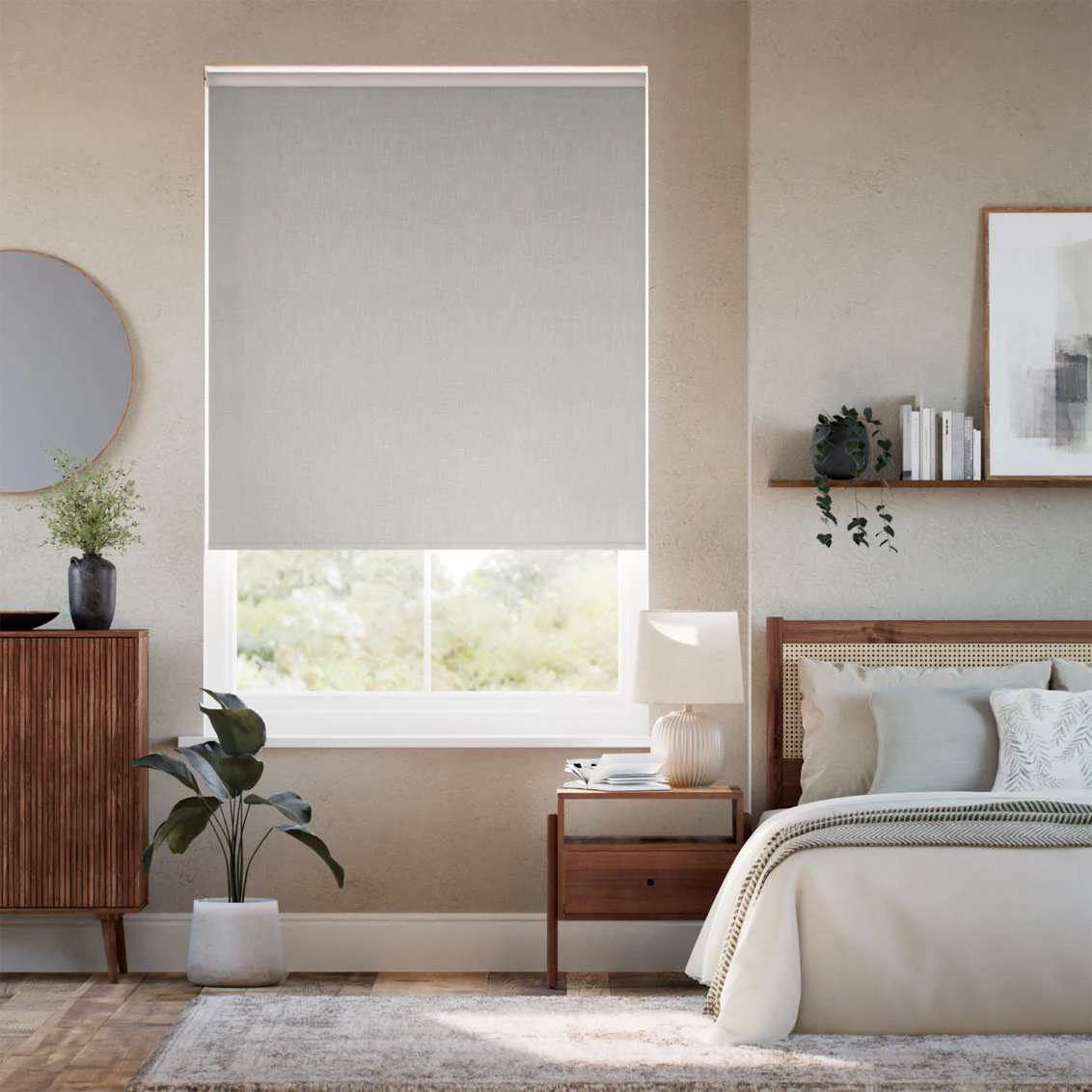 Twist2Go Moda Blackout Ash Grey Roller Blind