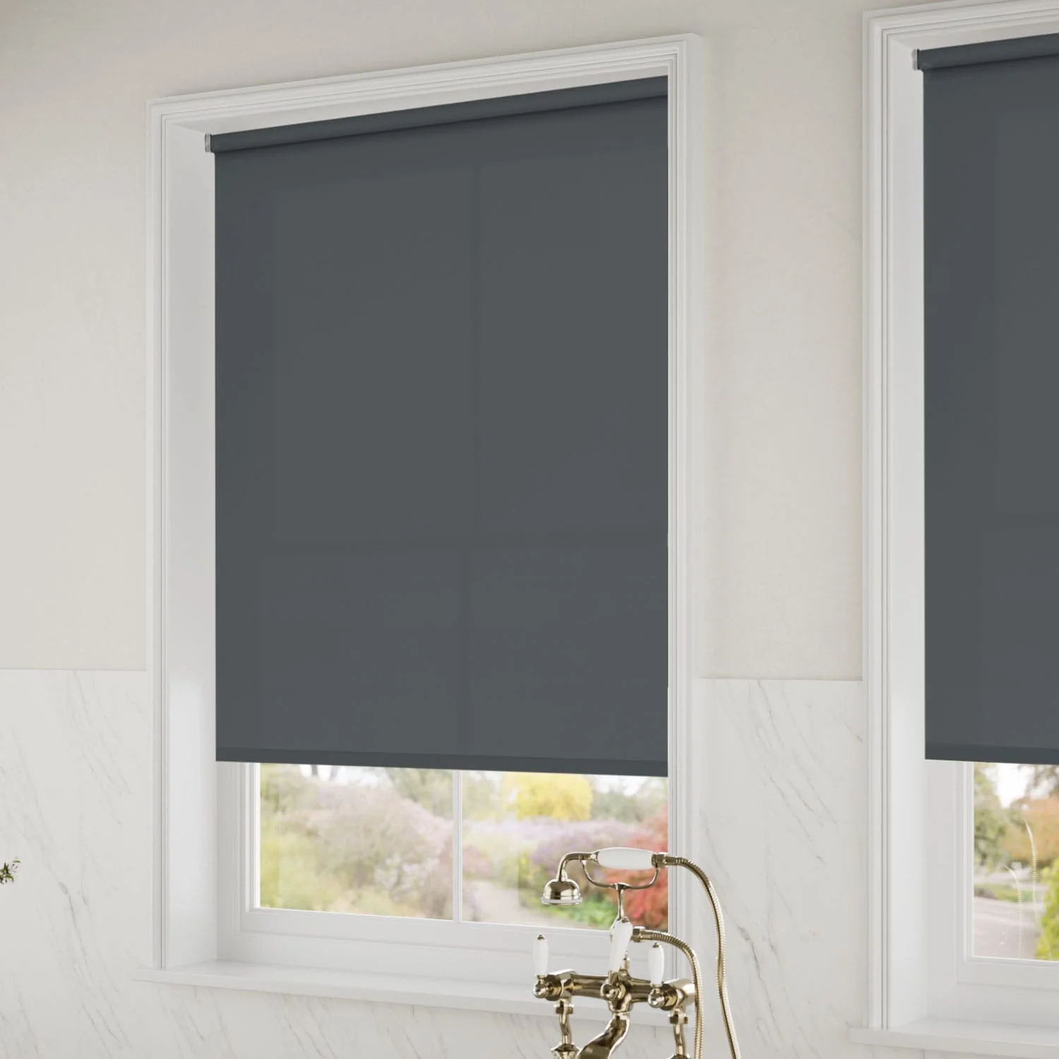 Valencia Anchor Grey  Roller Blind - Image 2