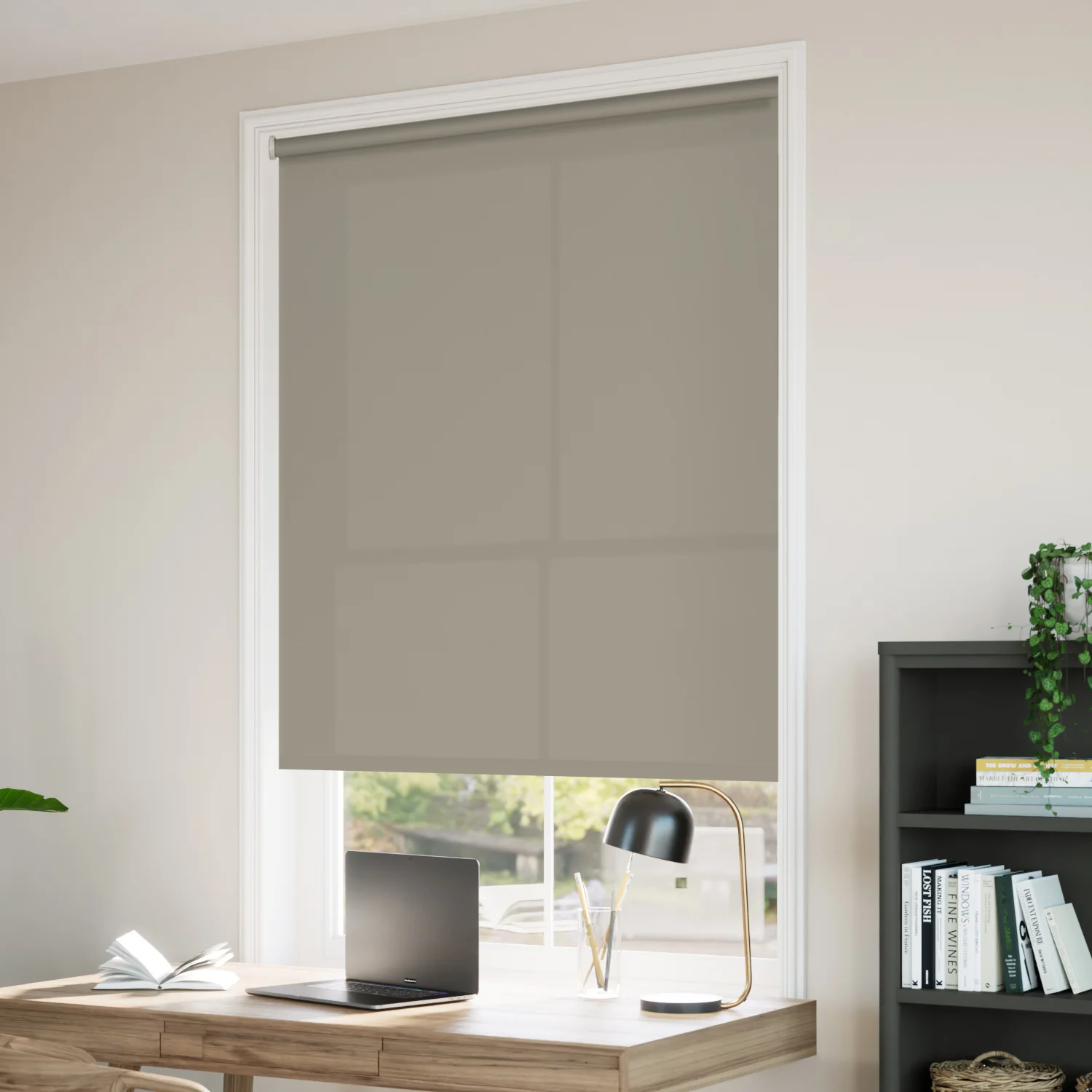 Valencia Warm Stone Roller Blind - Image 2